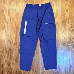 Nike Sportswear Bonded Woven Cargo Sports Utility Pant Size 32 Medium Royal Blue